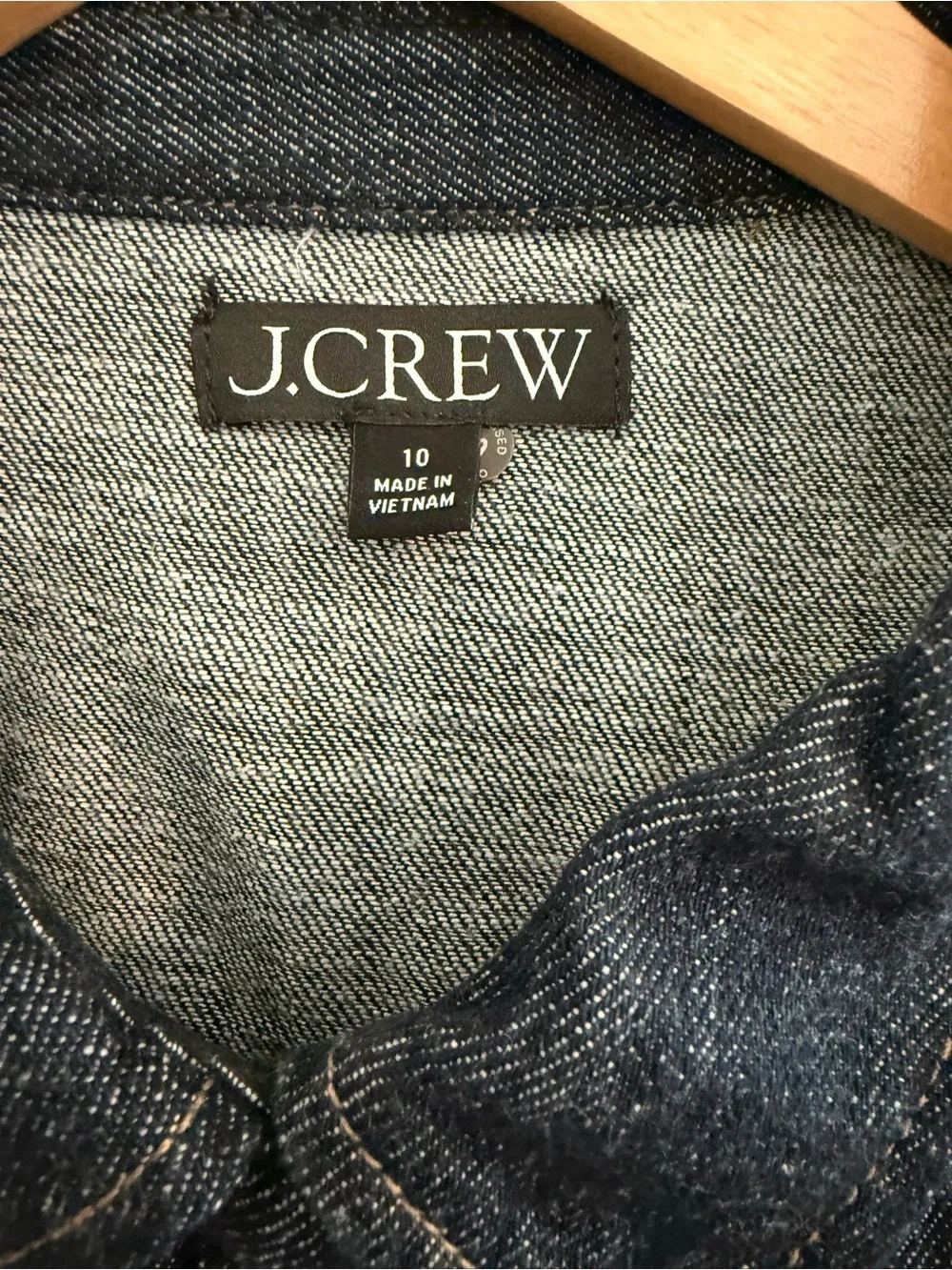 J. Crew Dark Indigo Denim Midi Shirt Dress with Waist Tie